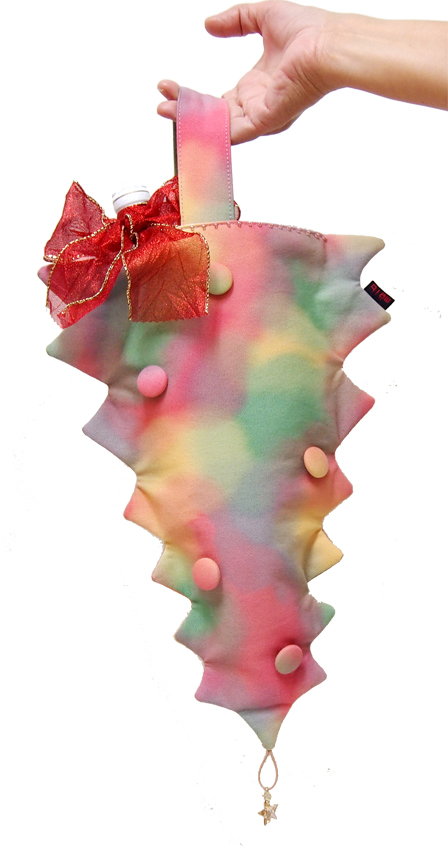 引染帆布・ツリー型ワインバッグ